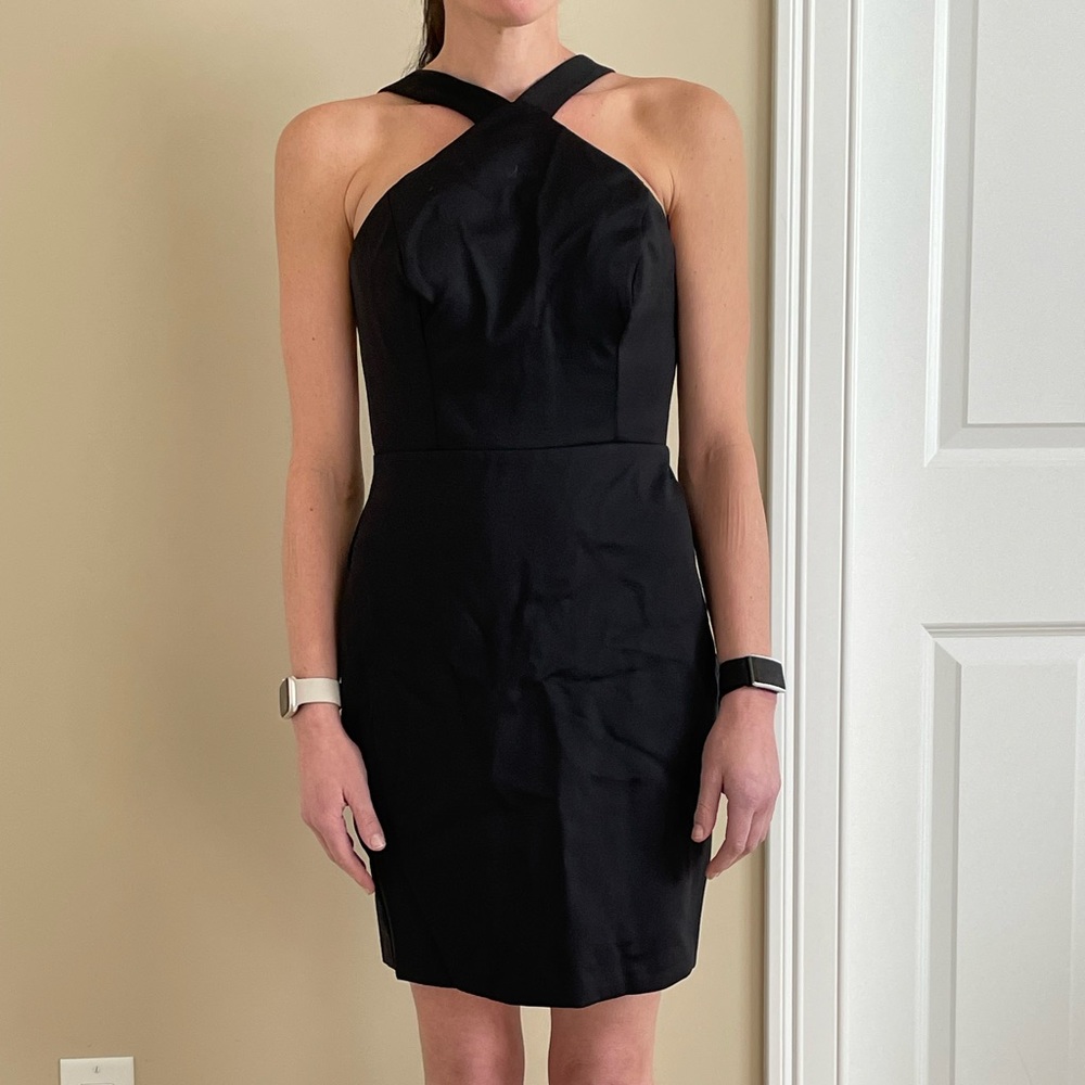 Aidan Mattox black dress (NWT)